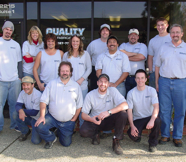 Quality Metal Fabrication Team