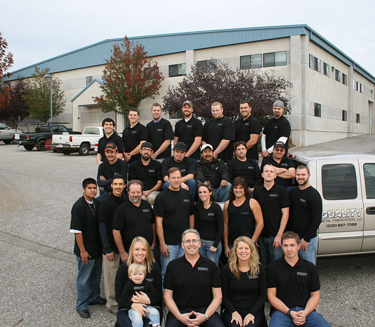 Quality Metal Fabrication Team